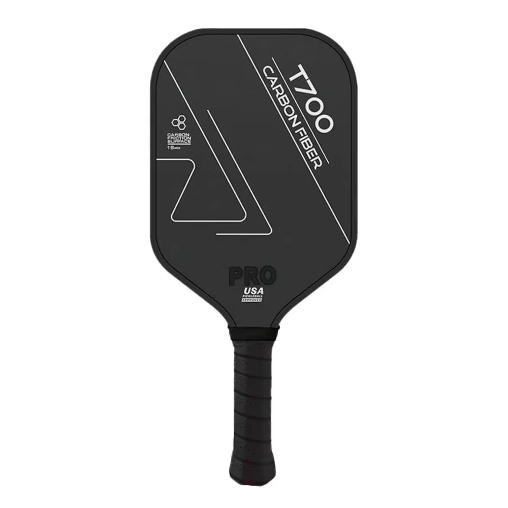 T700 Pickleball Paddle Carbon Fiber USAPA Approved Pickle Ball Paddle Lightweight Frosted Surface Professional Game Supplies